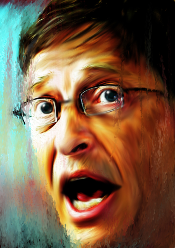 Bill Gates als VIPStock